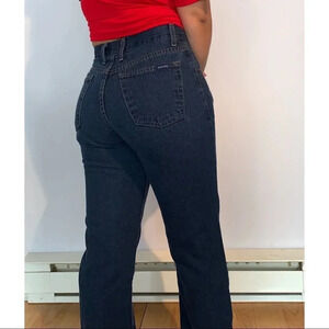 Guess American tradition vintage high waisted flared women’s blue jeans size 26